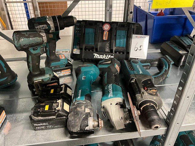 Makita accu gereedschapset - afbeelding 1 van  4