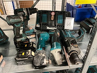 Makita accu gereedschapset - afbeelding 1 van  4