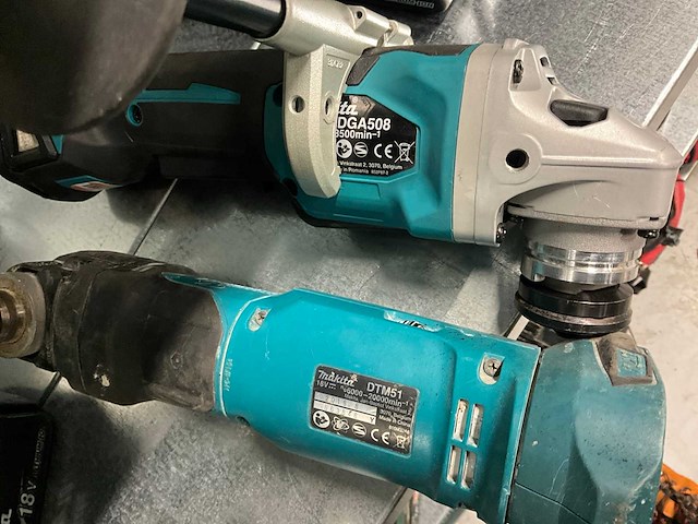 Makita accu gereedschapset - afbeelding 3 van  5