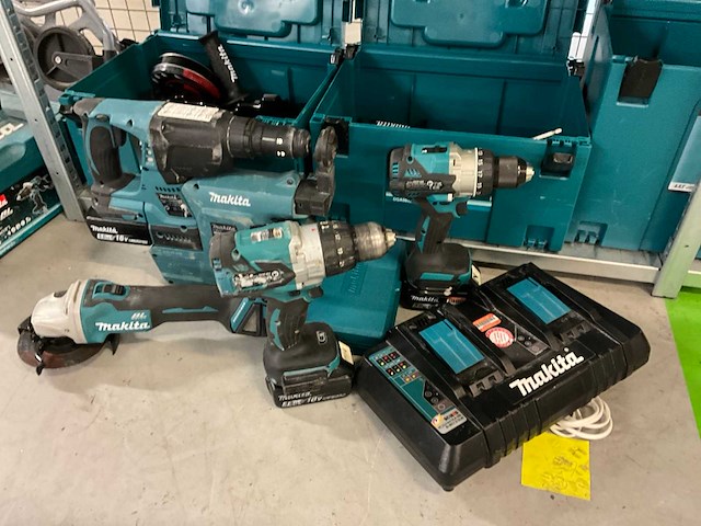 Makita accu gereedschapset - afbeelding 1 van  8