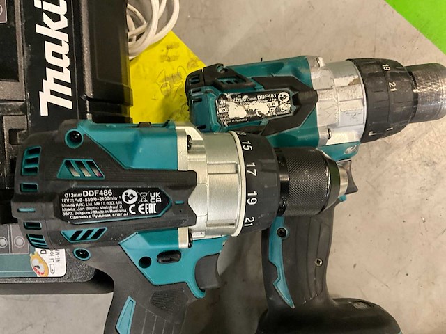 Makita accu gereedschapset - afbeelding 6 van  8