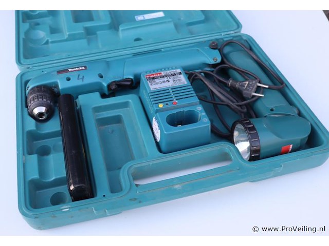 Makita accu haakse boormachine da391d in opbergkoffer - afbeelding 1 van  13
