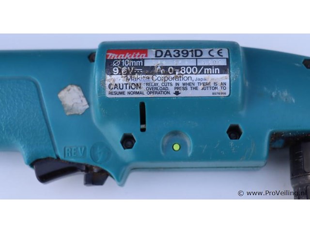 Makita accu haakse boormachine da391d in opbergkoffer - afbeelding 9 van  13