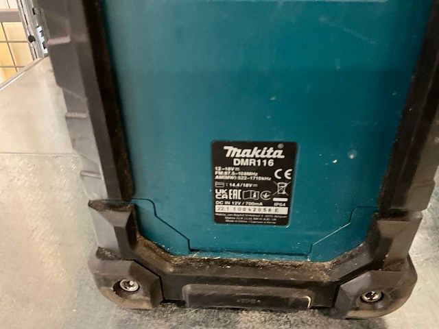 Makita accu luchtpomp & radio - afbeelding 5 van  6