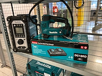 Makita accu luchtpomp & radio - afbeelding 1 van  6