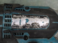 Makita accuboormachine type dhp482 & accu-slagmoersleutel type dtd152 - afbeelding 4 van  6
