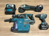 Makita accugereedschap (3x)