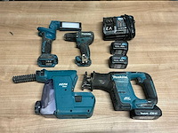 Makita accugereedschap (3x)