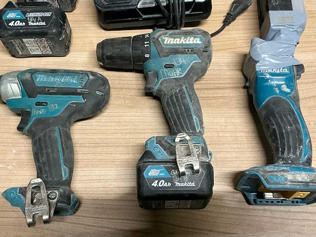 Makita accugereedschap (3x) - afbeelding 3 van  6