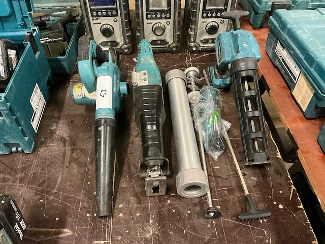 Makita accugereedschap (6x) - afbeelding 3 van  5