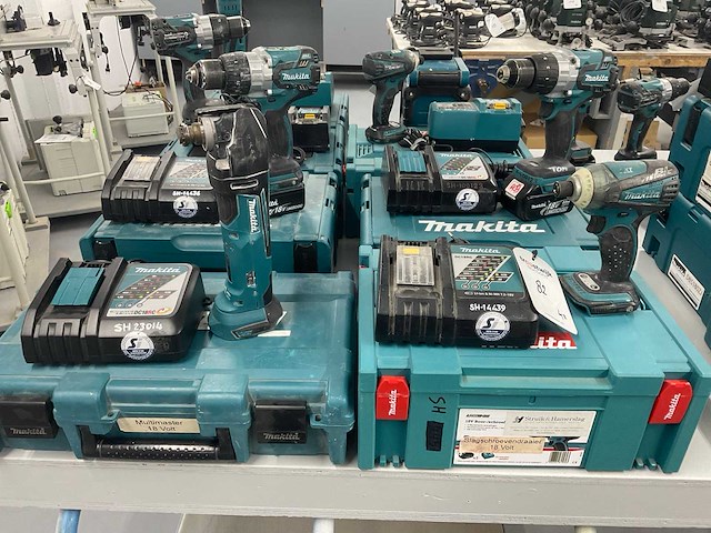 Makita accugereedschapset - afbeelding 1 van  6