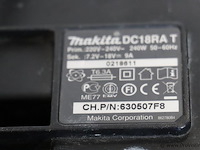 Makita acculader dc18ra 630507f8 - afbeelding 4 van  4