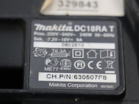 Makita acculader dc18ra 630507f8 - afbeelding 4 van  4