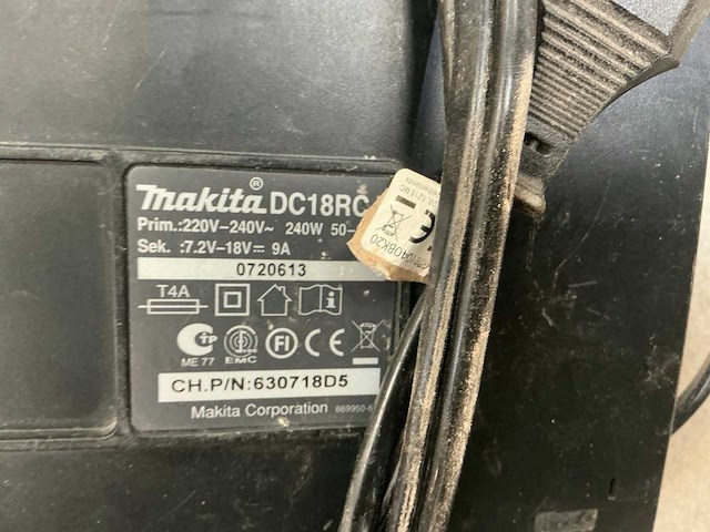 Makita accu's en laders (5x) - afbeelding 3 van  13