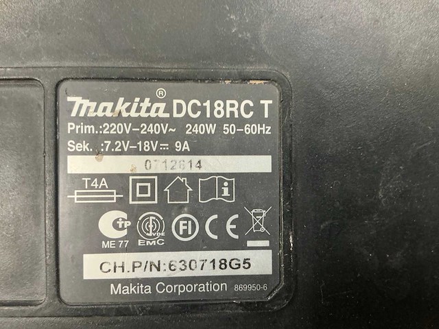 Makita accu's en laders (5x) - afbeelding 13 van  13