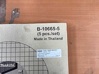 Makita b-10665-5 doorslijpschijven 1 doos 5 stuks - afbeelding 2 van  3