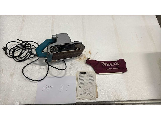 Makita bandschuurmachine - afbeelding 5 van  5