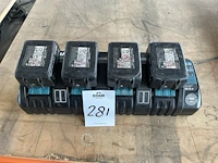 Makita batterij oplader - afbeelding 3 van  6
