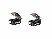 Makita bitset in accubox 31-delig e-00016 (2x)