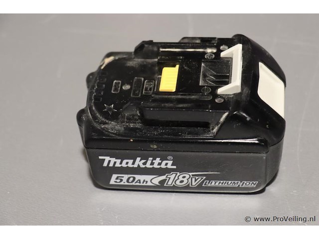 Makita bl 1850b lithium-ion 5.0ah accu, 18v - afbeelding 1 van  3
