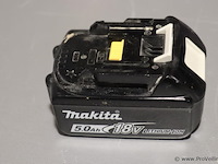 Makita bl 1850b lithium-ion 5.0ah accu, 18v - afbeelding 1 van  3