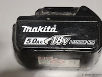 Makita bl 1850b lithium-ion 5.0ah accu, 18v - afbeelding 2 van  3