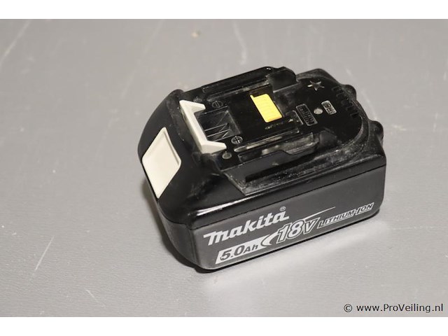 Makita bl 1850b lithium-ion 5.0ah accu, 18v - afbeelding 1 van  3