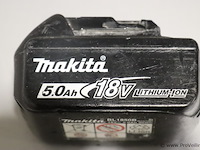 Makita bl 1850b lithium-ion 5.0ah accu, 18v - afbeelding 2 van  3