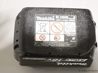 Makita bl 1850b lithium-ion 5.0ah accu, 18v - afbeelding 3 van  3