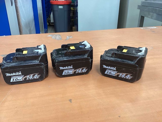 Makita bl1430b 14.4v accu’s (5x) - afbeelding 3 van  8