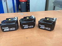 Makita bl1430b 14.4v accu’s (5x) - afbeelding 3 van  8