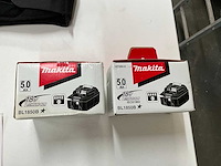 Makita bl1850b accu (2x) - afbeelding 1 van  4