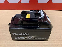 Makita bl1850b lxt 5.0 ah accu - afbeelding 2 van  5