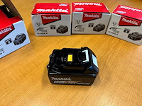 Makita bl1860b accu 18v (4x) - afbeelding 1 van  3
