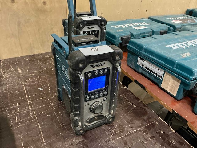 Makita bmr102 bouwradio - afbeelding 1 van  5