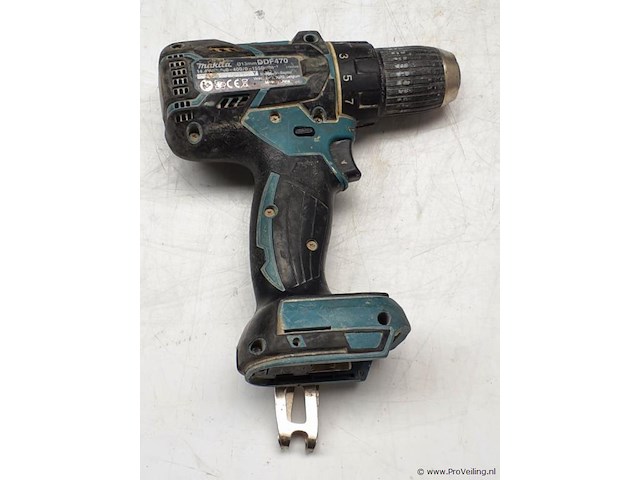 Makita boor- en schroefmachine ddf470, 14.4v - afbeelding 2 van  3
