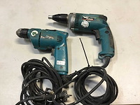 Makita boormachine (2x) - afbeelding 1 van  4