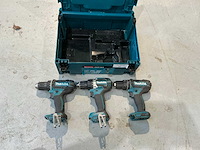 Makita boormachine (3x) - afbeelding 2 van  5