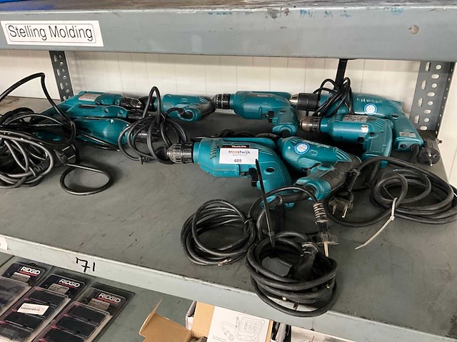 Makita boormachine (9x) - afbeelding 1 van  5