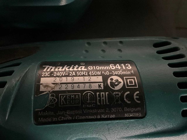 Makita boormachine (9x) - afbeelding 5 van  5