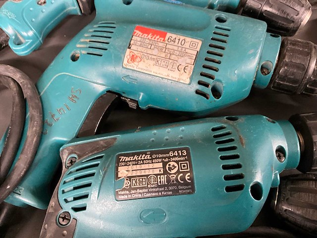 Makita boormachine (9x) - afbeelding 3 van  3