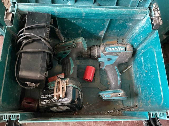 Makita boormachine en schroefmachine - afbeelding 2 van  5