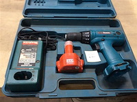 Makita boormachine + oplader in box - afbeelding 1 van  3