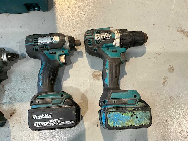 Makita boormachine, slagschroevendraaier en slagmoersleutel - afbeelding 4 van  4