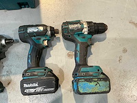 Makita boormachine, slagschroevendraaier en slagmoersleutel - afbeelding 4 van  4