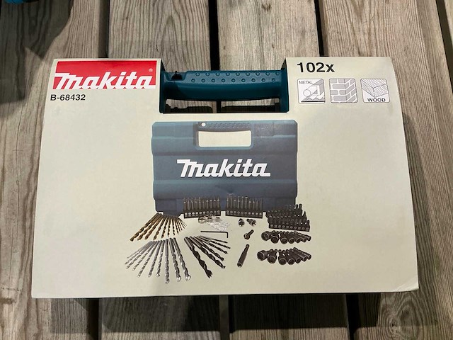 Makita boren- en bitset - afbeelding 3 van  4