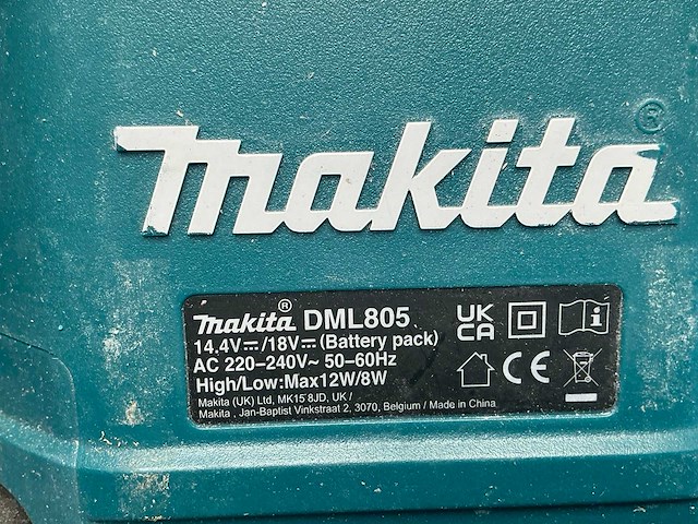Makita bouwlamp (2x) - afbeelding 2 van  2