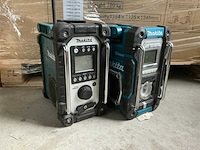 Makita bouwradio (2x) - afbeelding 1 van  7