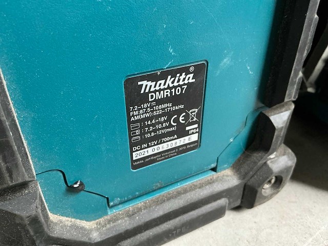 Makita bouwradio (2x) - afbeelding 6 van  7