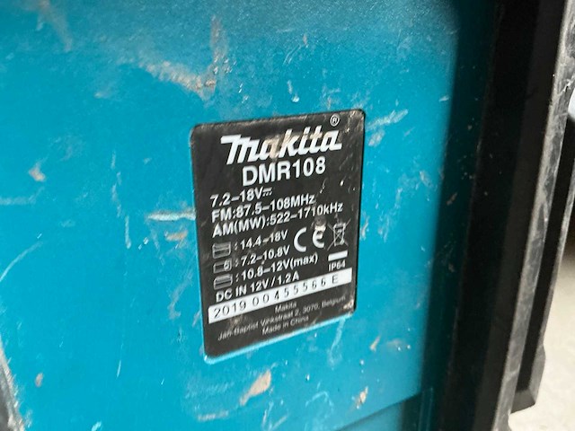 Makita bouwradio (2x) - afbeelding 7 van  7